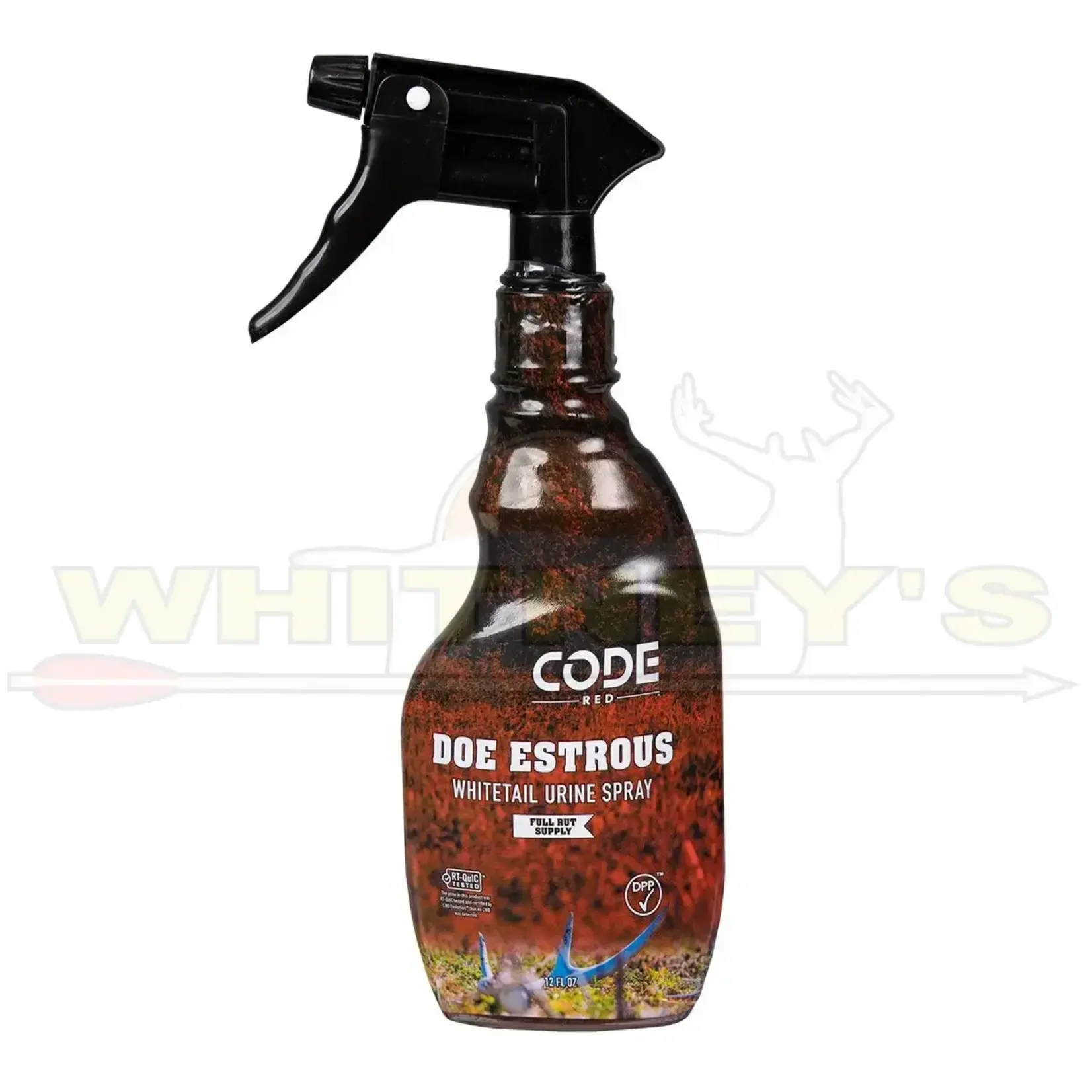 Code Blue, LLC Code Red Doe Estrous Whitetail Urine Spray, 12 fl. oz.- OA1462