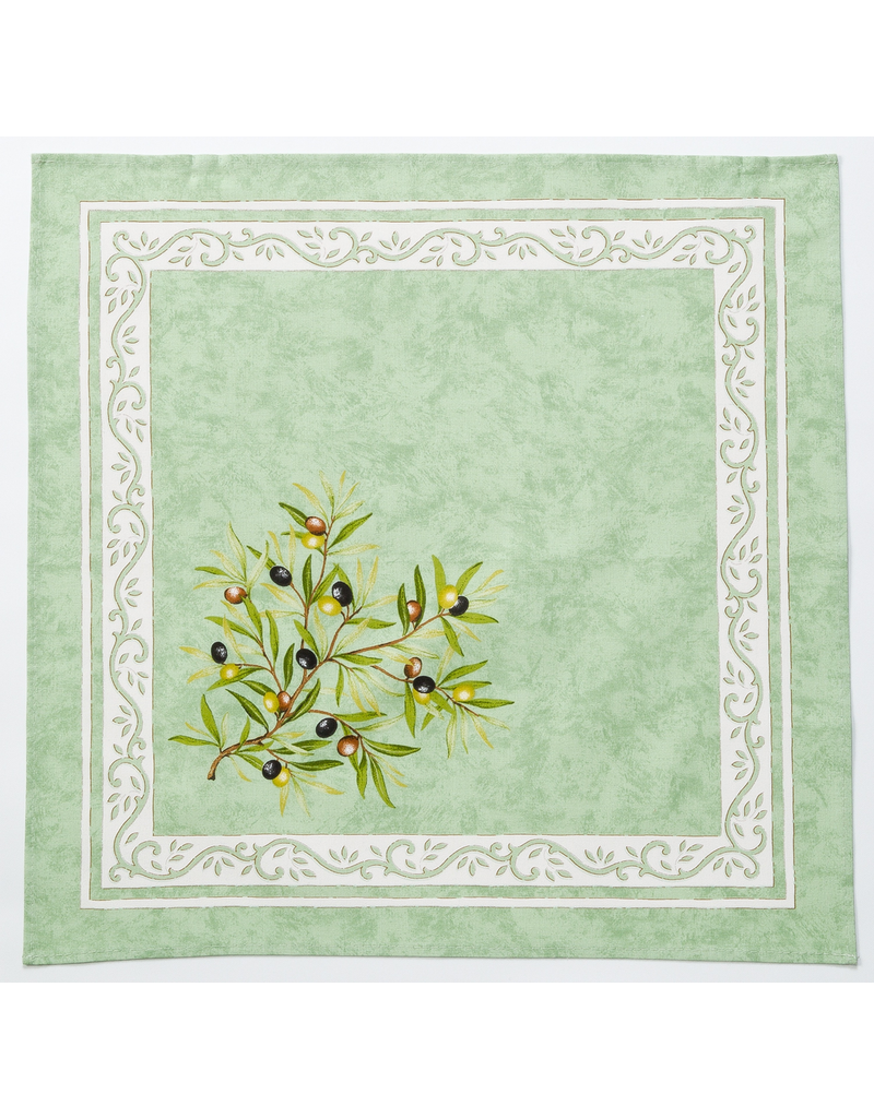 Napkin Olives Green