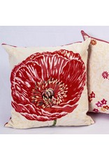 Pavot Lg Poppy Jacquard Pillow