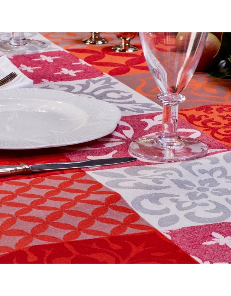 Carces Jacquard, Red
