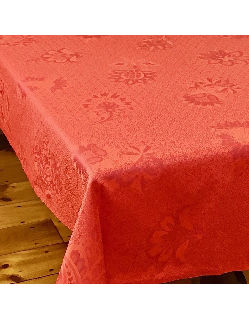 Amelie Michel Acrylic-Coated Ribeauville Jacquard, Red