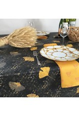 Amelie Michel Acrylic-Coated Shandong Ginkgo Leaves, Black