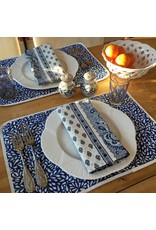 Placemat, Acrylic-Coated, Ondine Blue
