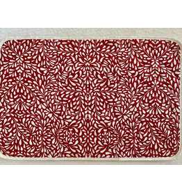 Placemat, Acrylic-Coated, Ondine, Red