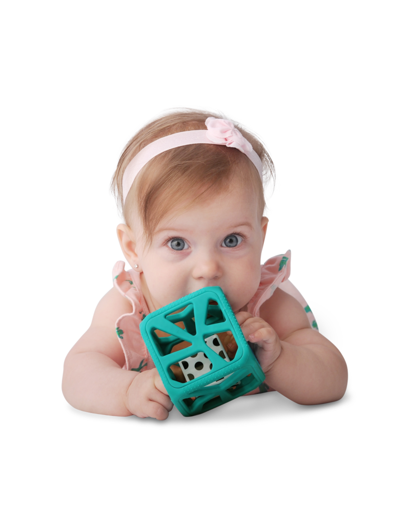 Chew Cube - Turquoise