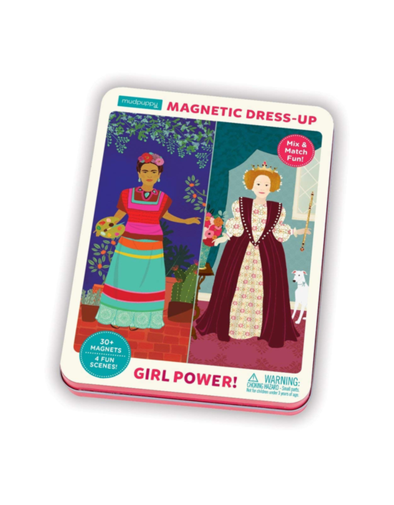 Mudpuppy Girl Power! Magnetic Figures