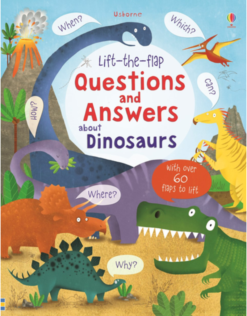 Usborne Lift-the-flap Questions & Answers about Dinosaurs
