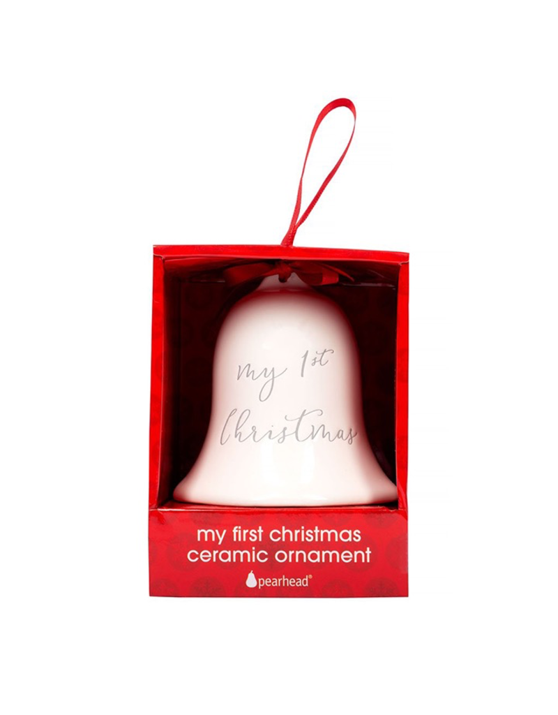 First Christmas Bell Ornament