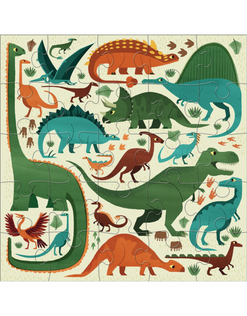 Mudpuppy Jumbo Puzzle Mighty Dinosaurs