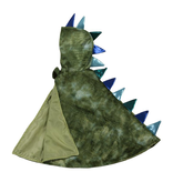 Great Pretenders Dragon Toddler Cape,  Green/Blue, 2-3T