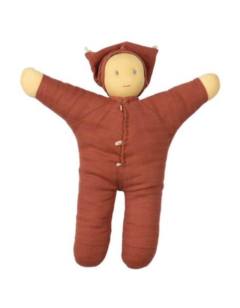 Peppa Organic Muslin Matty Doll - Berry Pink