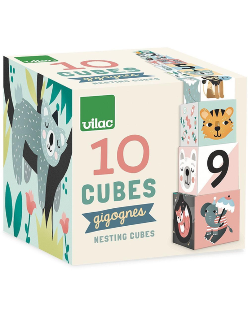 Vilac Nesting Cubes - Animals