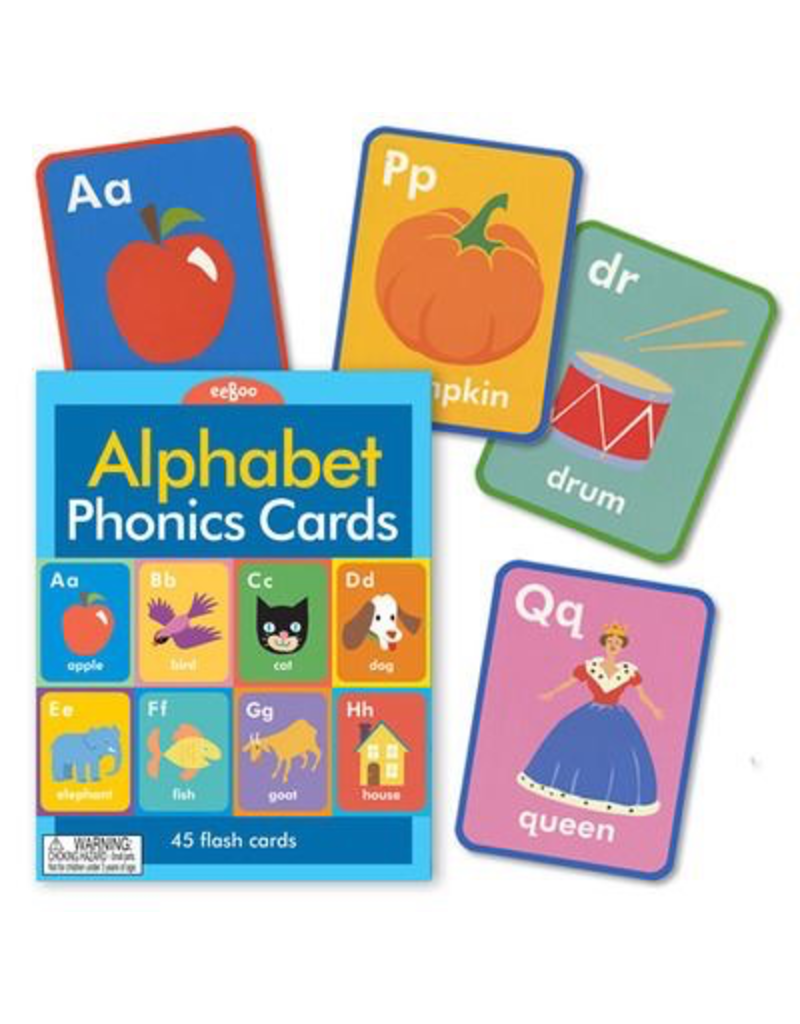 Eeboo Alphabet & Phonics Flash Cards