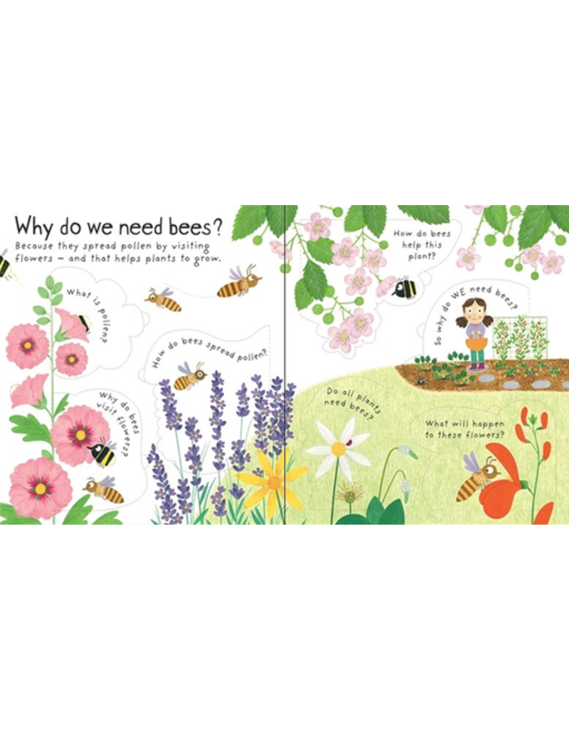 Usborne Lift-The-Flap First Questions And Answers: Why Do We Need Bees?