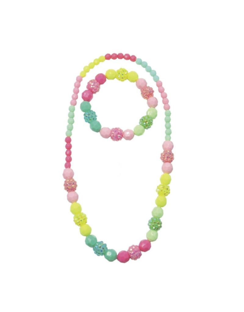 Great Pretenders Vividly Vibrant Necklace & Bracelet Set