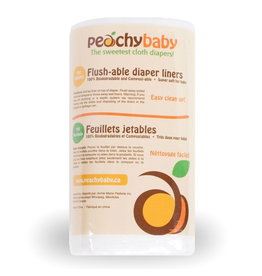 AMP Diapers Peachy Baby Flushable Liner