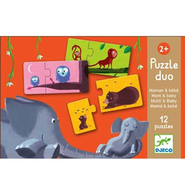 Djeco Puzzle Duo Mom And Baby