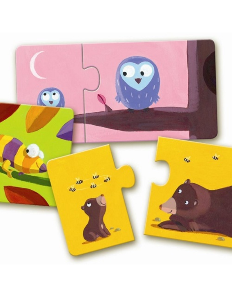 Djeco Puzzle Duo Mom And Baby