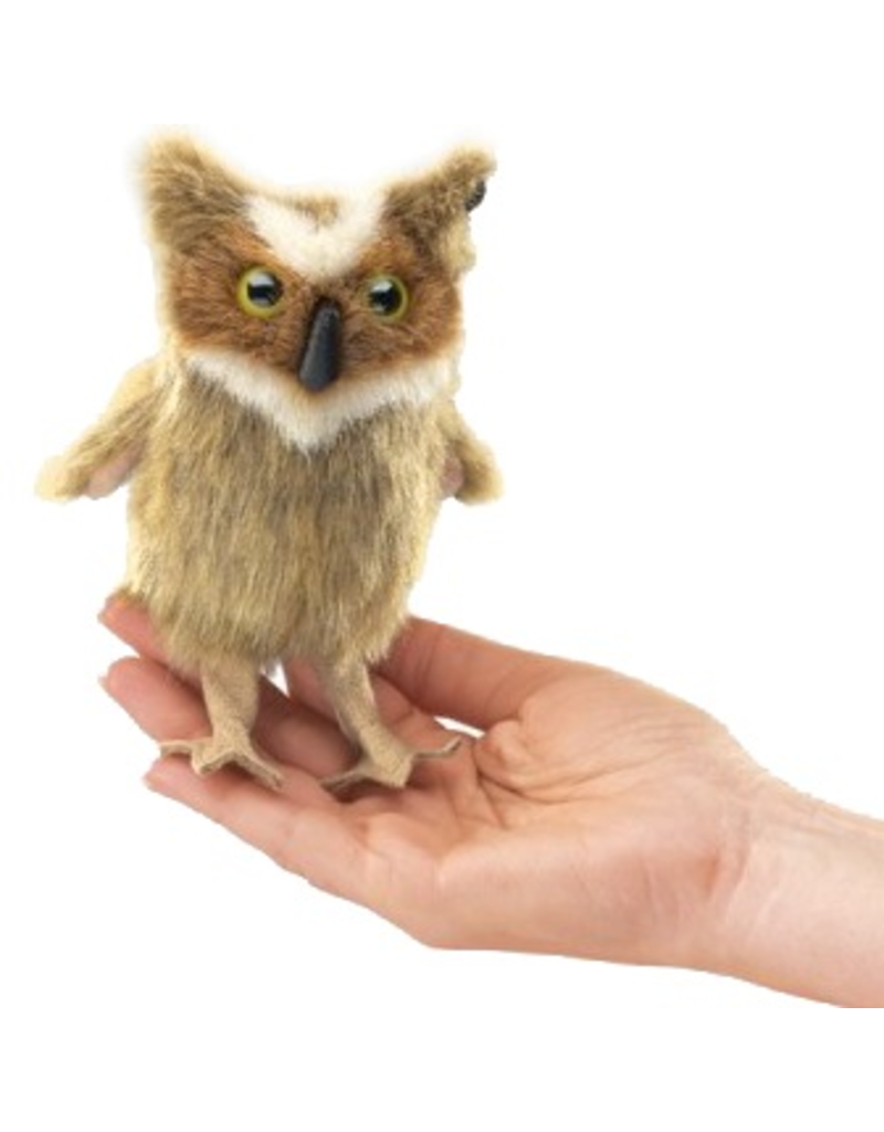 Folkmanis Finger Puppet - Great Horned Owl
