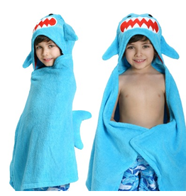 Zoocchini Hooded Shark Towel