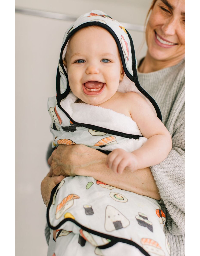 Loulou Lollipop Sushi Hooded Towel & Cloth
