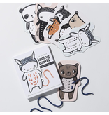 Wee Gallery Baby Animals Lacing Cards