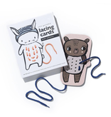 Wee Gallery Baby Animals Lacing Cards