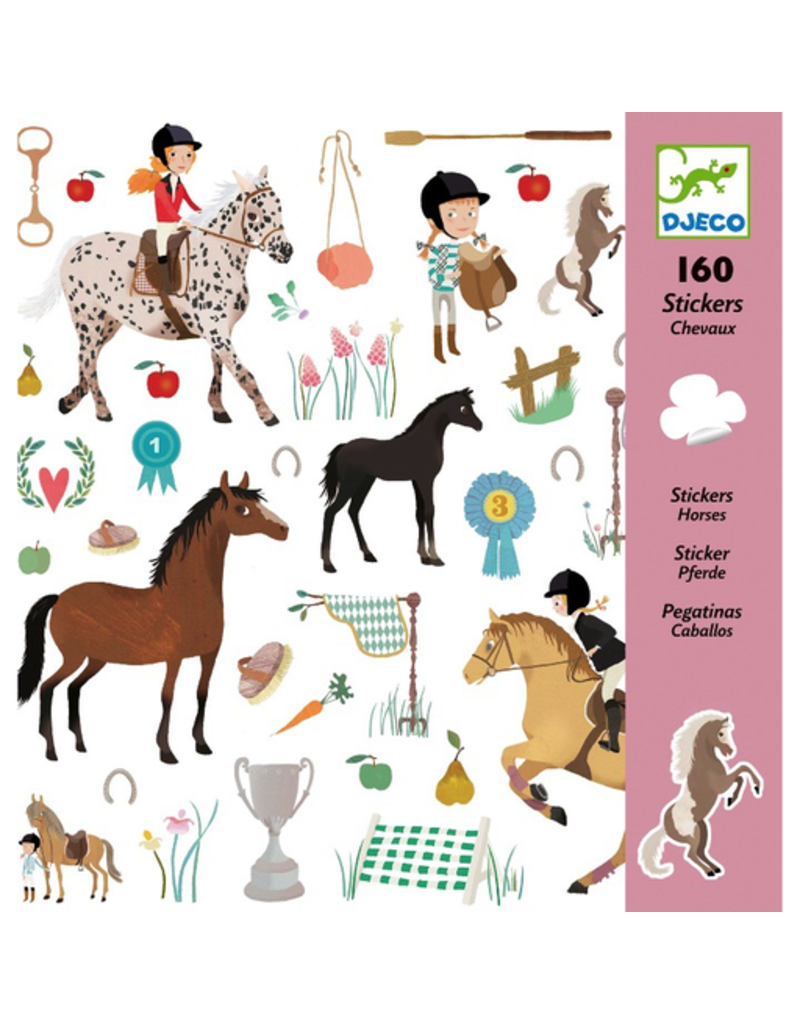 Djeco Horses Stickers