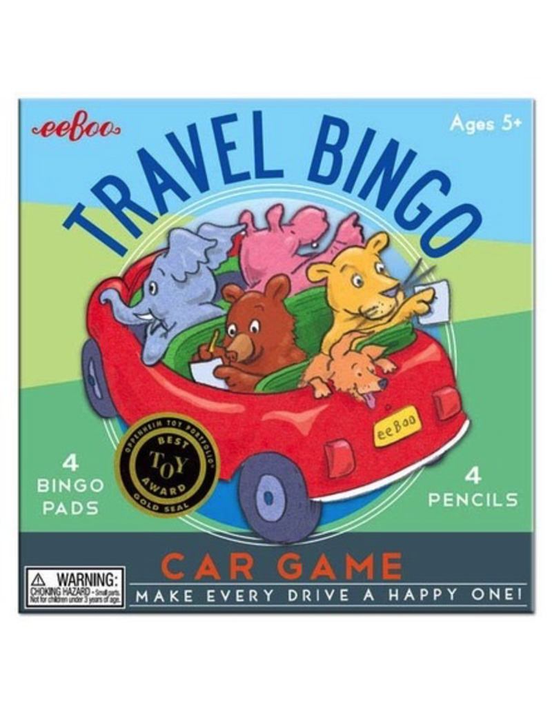 Eeboo Travel Bingo