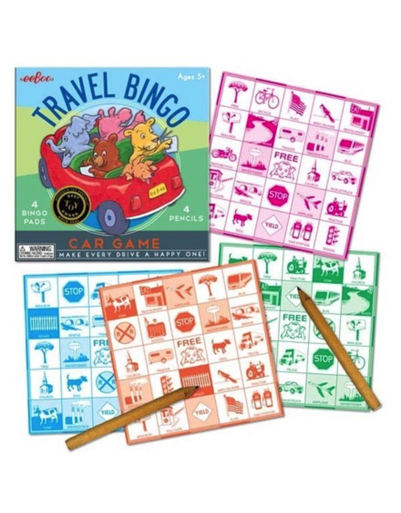 Eeboo Travel Bingo