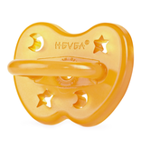 Hevea Natural Rubber Pacifier 3m+ - Star & Moon Orthodontic
