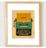 Typewriter Print 8x10