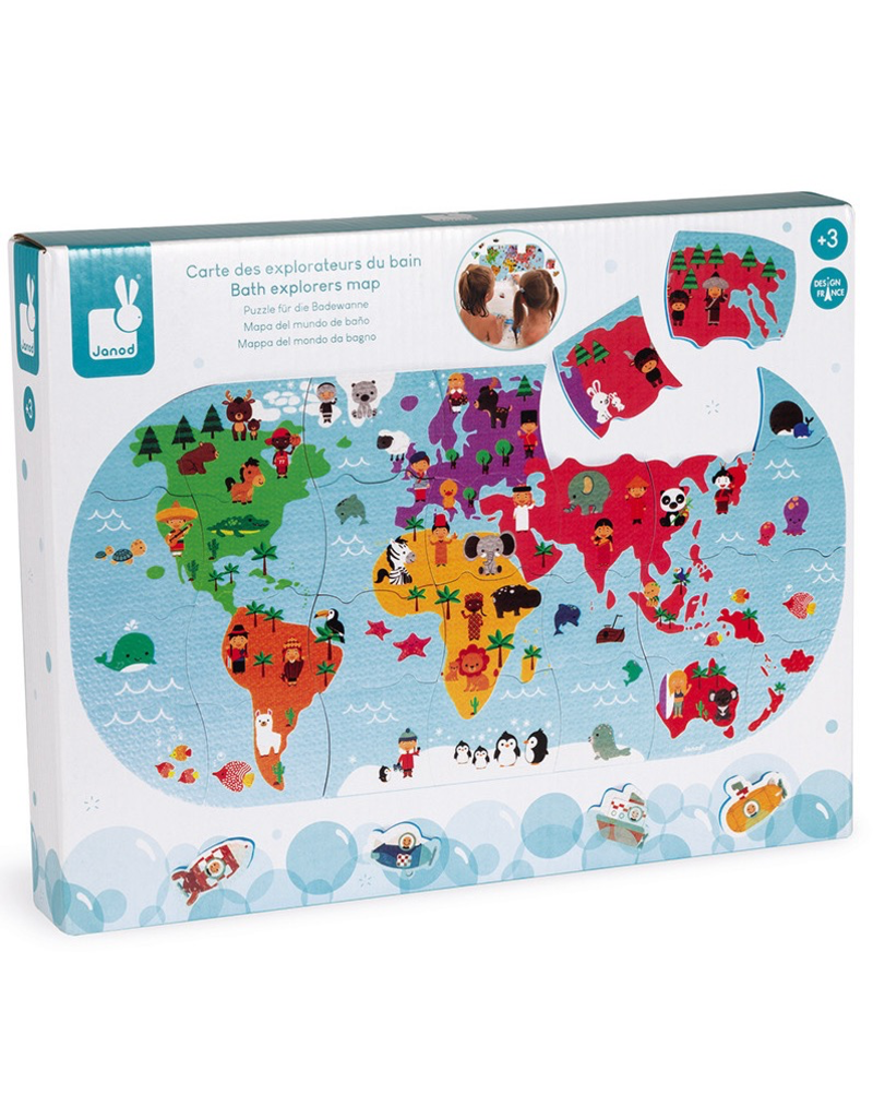Janod Bath Explorers Map