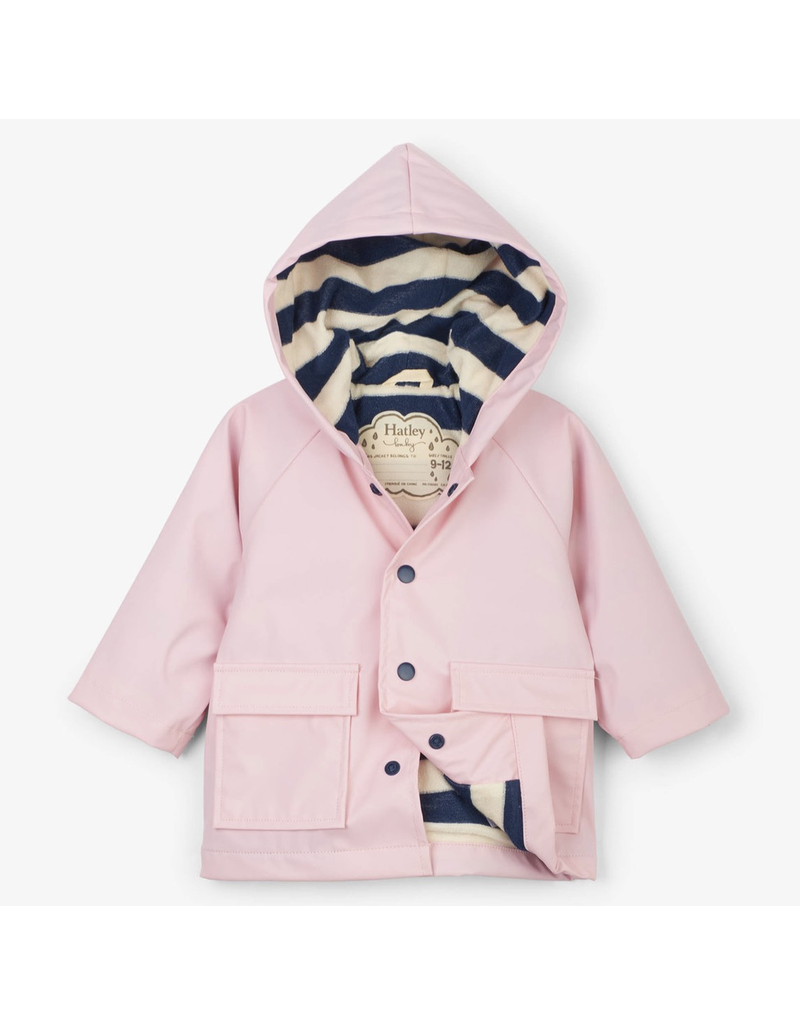 Hatley Pink Baby Raincoat