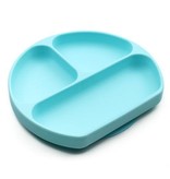 Bumkins Silicone Grip Dish, blue