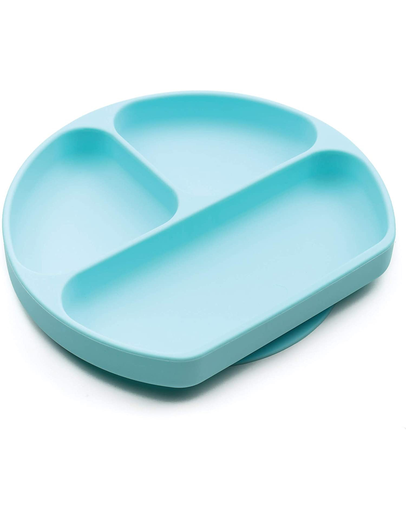 Bumkins Silicone Grip Dish, blue