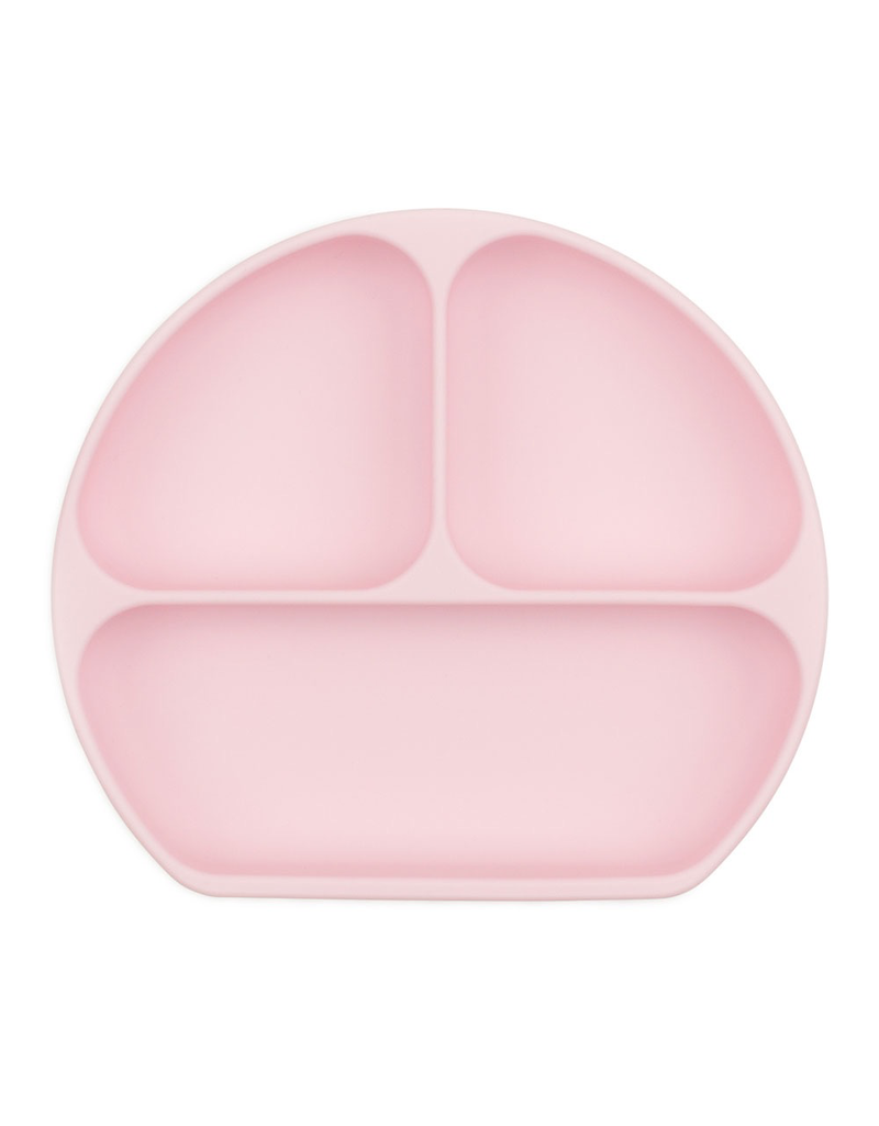 Bumkins Silicone Grip Dish, pink