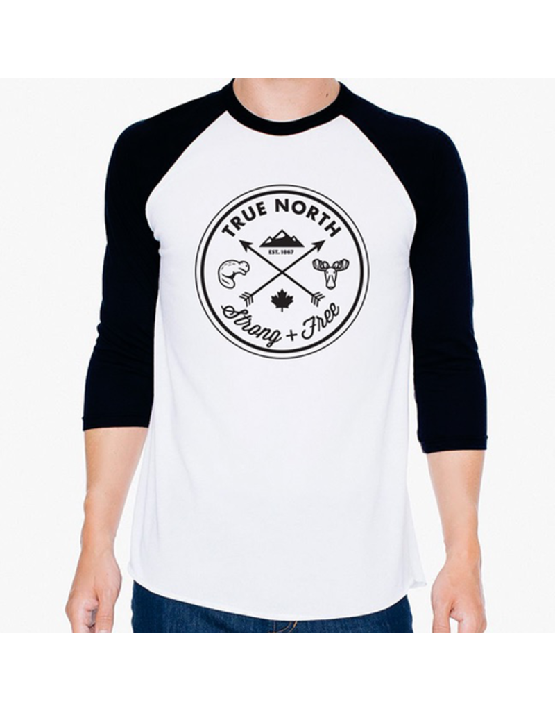 True North True North Adult Raglan T-Shirt