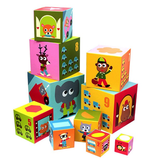 Djeco Stacking Cubes Vehicles