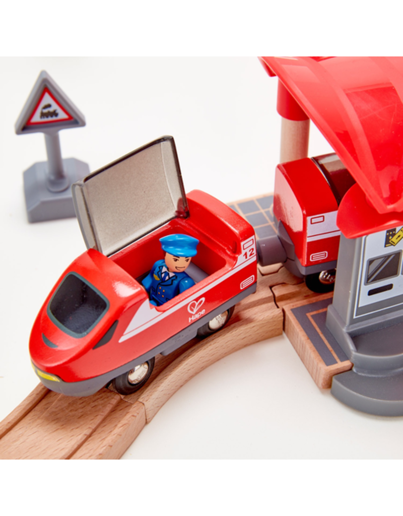 Hape Toys Busy City Rail Set