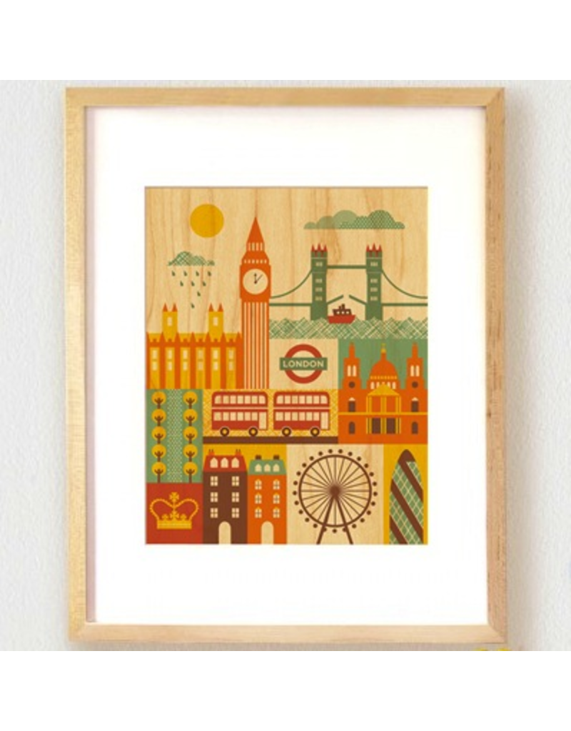 London Print 11x14