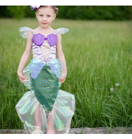 Great Pretenders Mermaid Dress, Blue/Lilac Medium