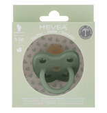 Hevea Natural Rubber Pacifier 3m+ - Moss Green  (Orthodontic)