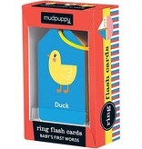 Mudpuppy Flash Cards - Baby's First Words, 12m+
