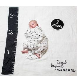 Lulujo Milestone Blanket Set - Measure
