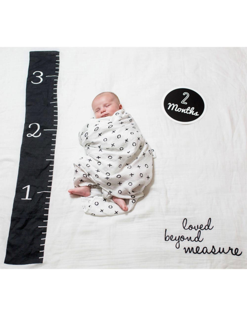 Lulujo Milestone Blanket Set - Measure