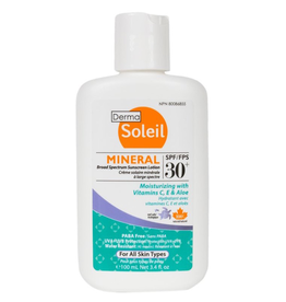 Mineral Broad Spectrum Sunscreen Lotion, SPF 30, 100ml