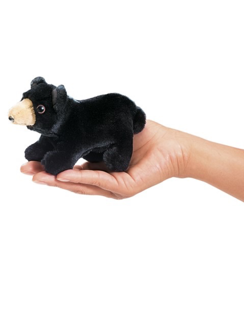 Folkmanis Finger Puppet - Black Bear