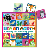 Eeboo Life On Earth Memory & Matching Game