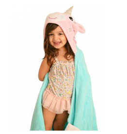 Zoocchini Hooded Allie the Alicorn Towel